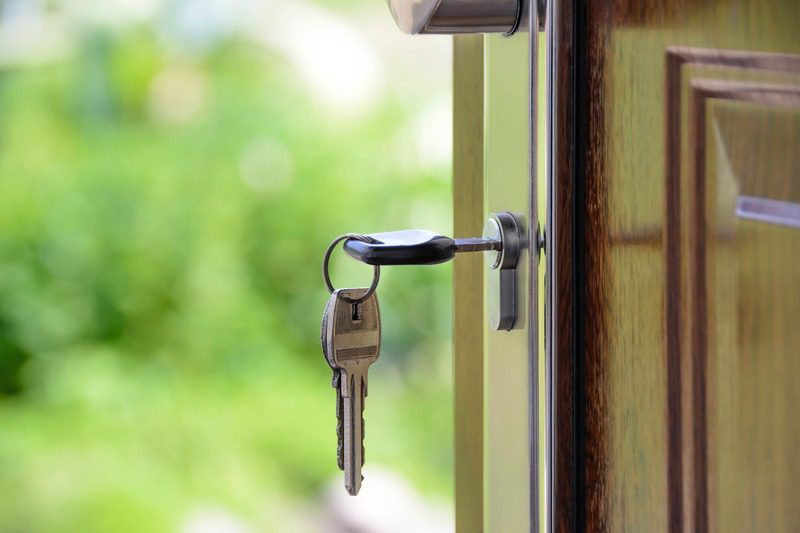 Keys in Door - BOI Reporting for Real Estate