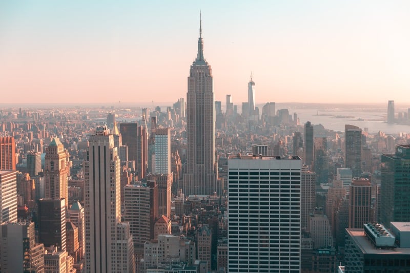 New York skyline - New York LLC Transparency Act